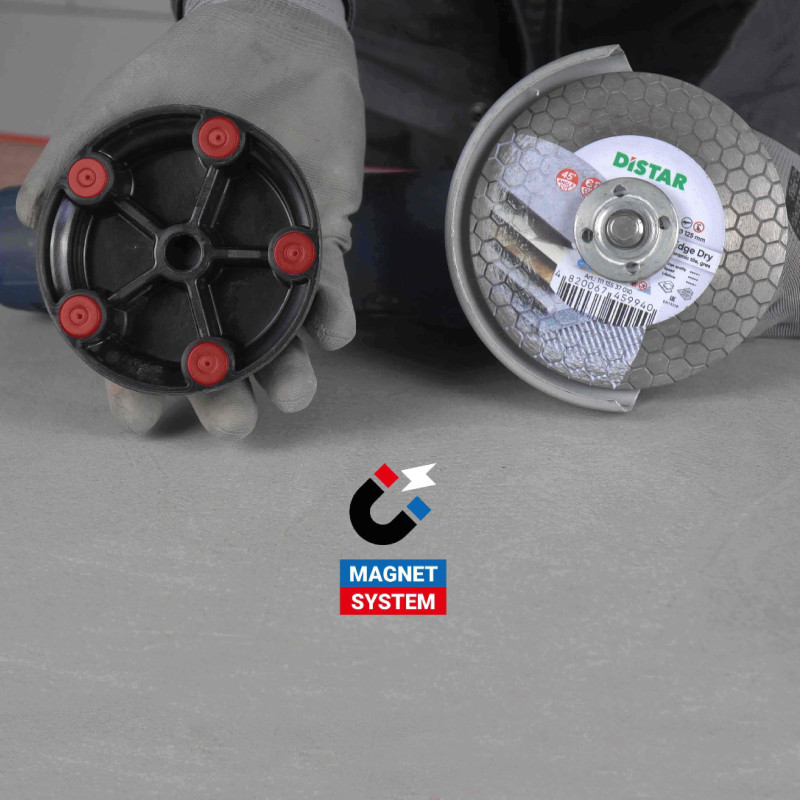 Магнітний тримач для полірувальних кругів Mechanic 100 мм Click-Lock UNI (89568442046)