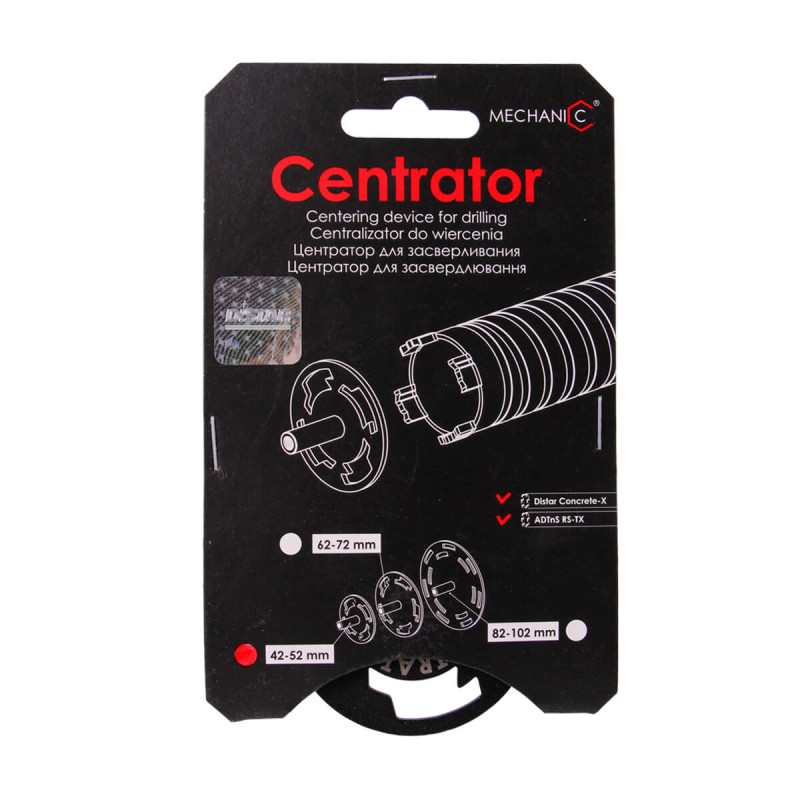 Центратор для засвердлювання Centrator RS/RM-TX 42/52 (71419031031)