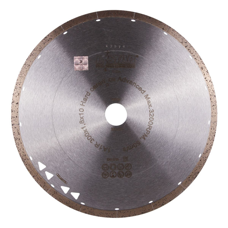 Круг алмазный отрезной 1A1R 300x32 Hard ceramics Advanced (11127528022)