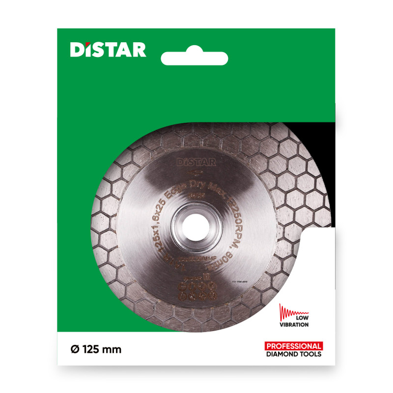 Круг алмазный отрезной 1A1R 125 M14F Edge Dry (11117546010)