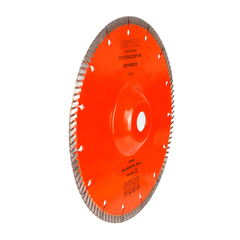 Круг алмазный отрезной 1A1R Turbo 230x22,23/F Laser CTH GM (30216032019)