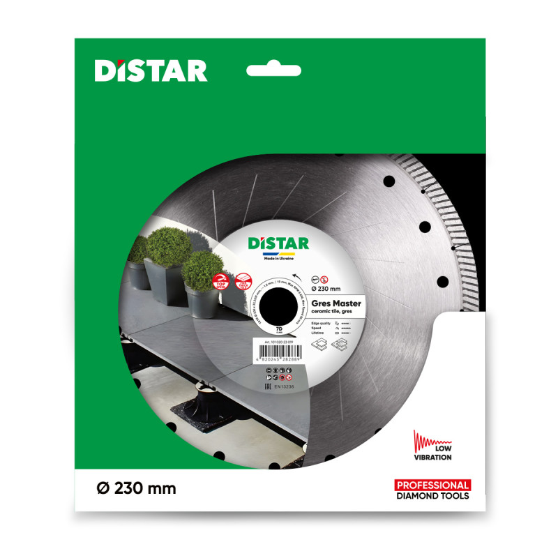 Диск для террасного керамогранита 230x22,23/H Gres Master (81120528026)