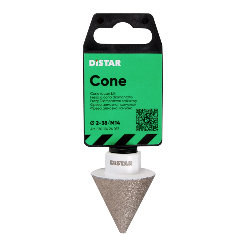 Фреза алмазная конусная Cone 2-38/M14 (87015424037)