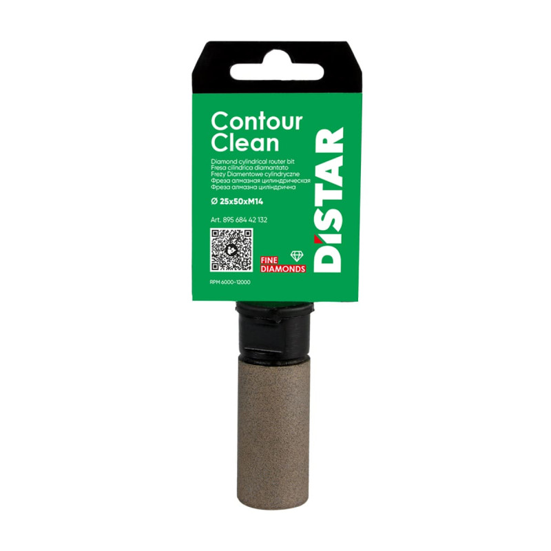 Фреза алмазная пальчиковая GF-V 25x50xM14 Contour Clean (89568442132)