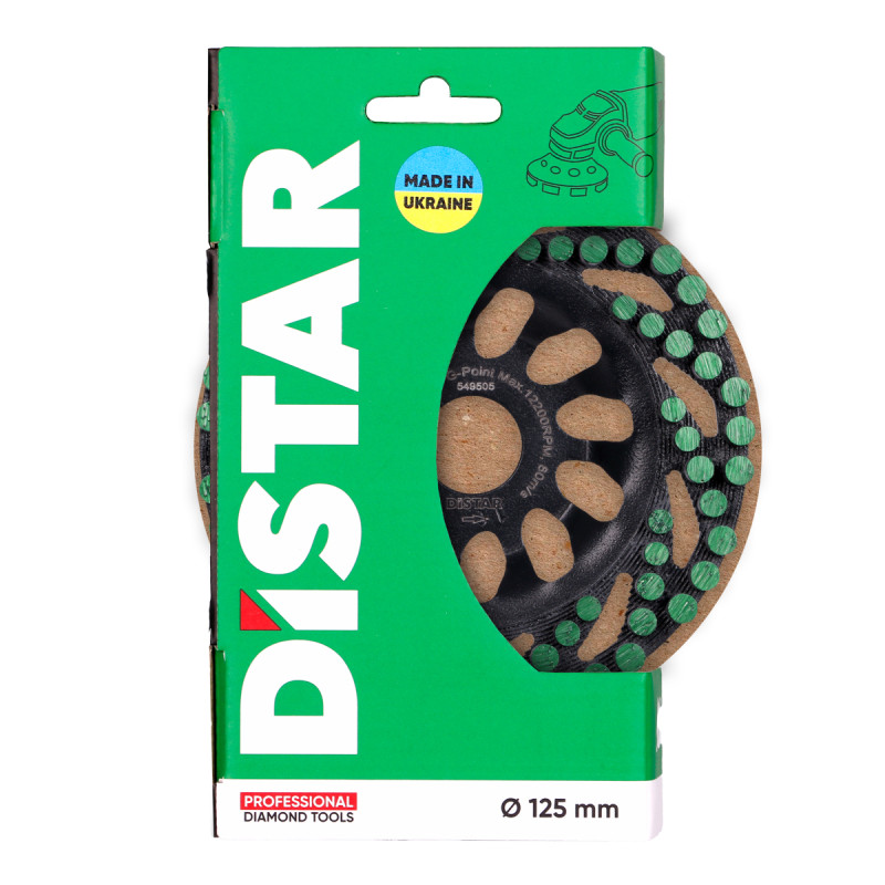 Фреза алмазная Distar DGS-S 125/22,23 Green Point (11127048020)