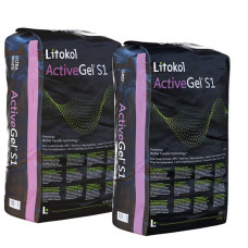 Клей для плитки Litokol K50 Active Gel S1 20 кг, серый (ACTGS1G0020)