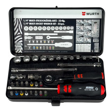 Набор торцевых головок MULTI 1/4