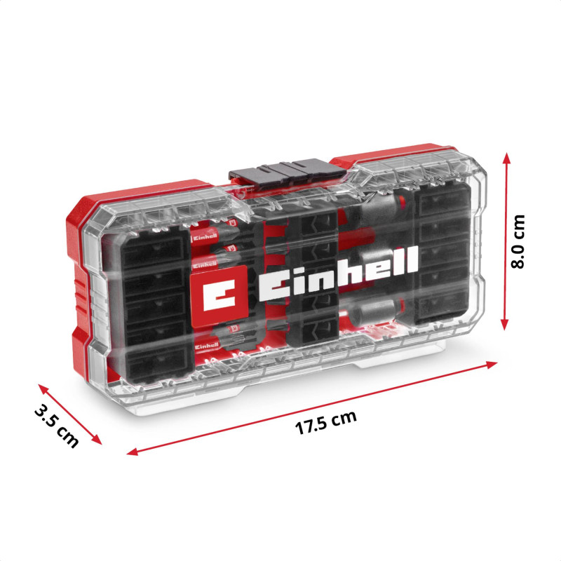 Набір біт і головок Einhell ударні бітотримач S-CASE 28 шт (108703)