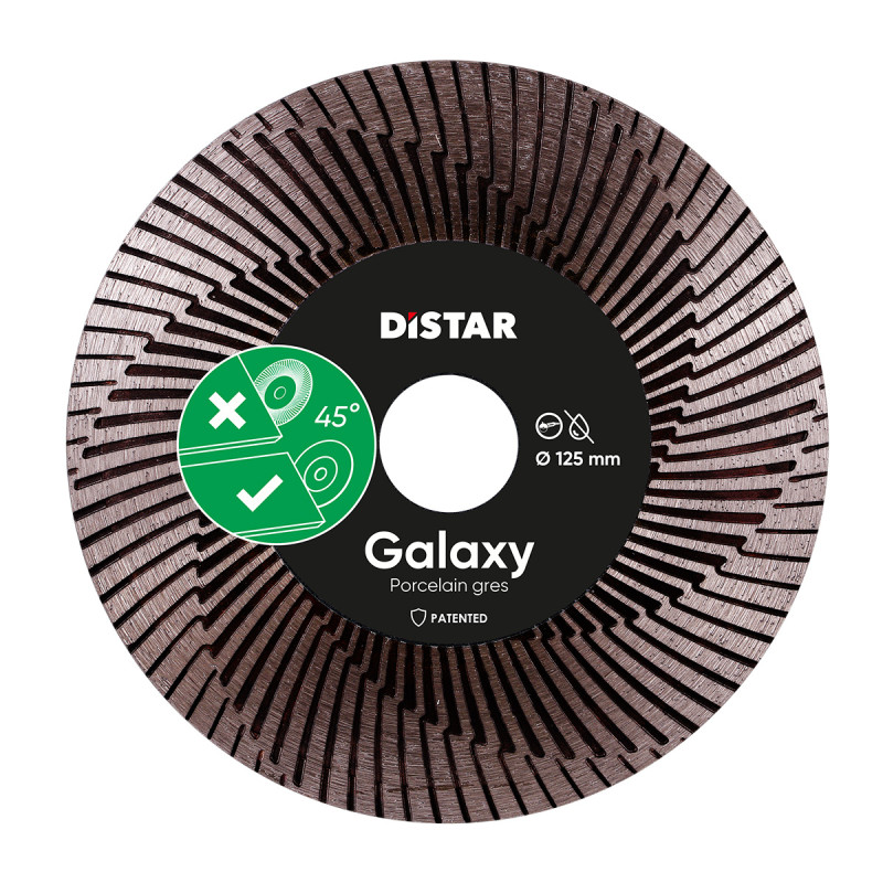 Круг алмазний вiдрiзний DistaКруг алмазный отличный Distar 125x30x22,23 Galaxy (11120159100)r 125x30x22,23 Galaxy (11120159100)
