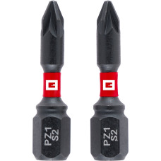 Бита Einhell двойной торсион 2 шт, 30 мм, S2, PZ1 (132040)