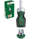 Коротка викрутка з тріскачкою Bosch та 6 насадок (1600A027PN) – Фото №3