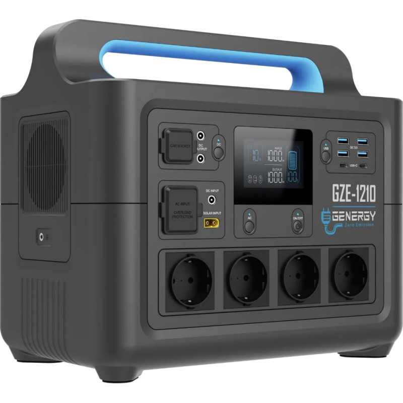 Зарядная станция GENERGY ZERO GZE-1210 1000 Вт, 1228 Вт/ч, 15 кг (240000192)