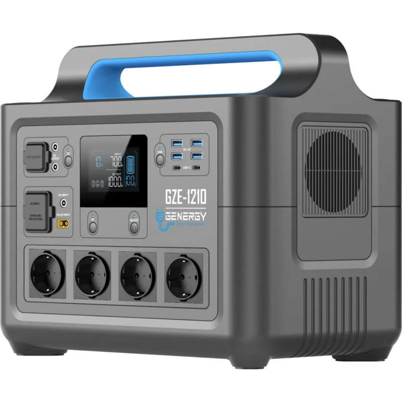 Зарядная станция GENERGY ZERO GZE-1210 1000 Вт, 1228 Вт/ч, 15 кг (240000192)