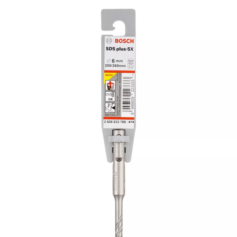 Бур Bosch SDS-plus-5X 6x200x260мм (арт.2608833780)