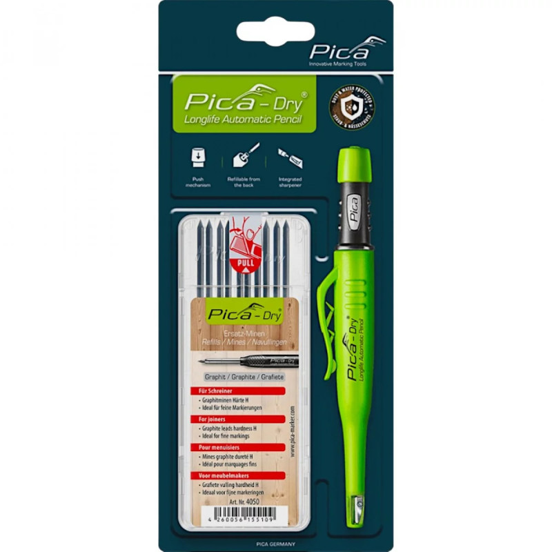 Карандаш НАБОР маркировочный PICA Dry 3030 + запасные жала 4050 Bundle Joiner (30405)