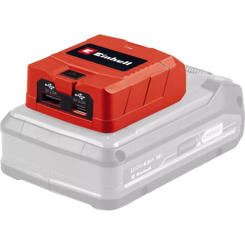 USB адаптер на акумулятор Einhell TC-CP 18 Li USB A/C-Solo (4514148)