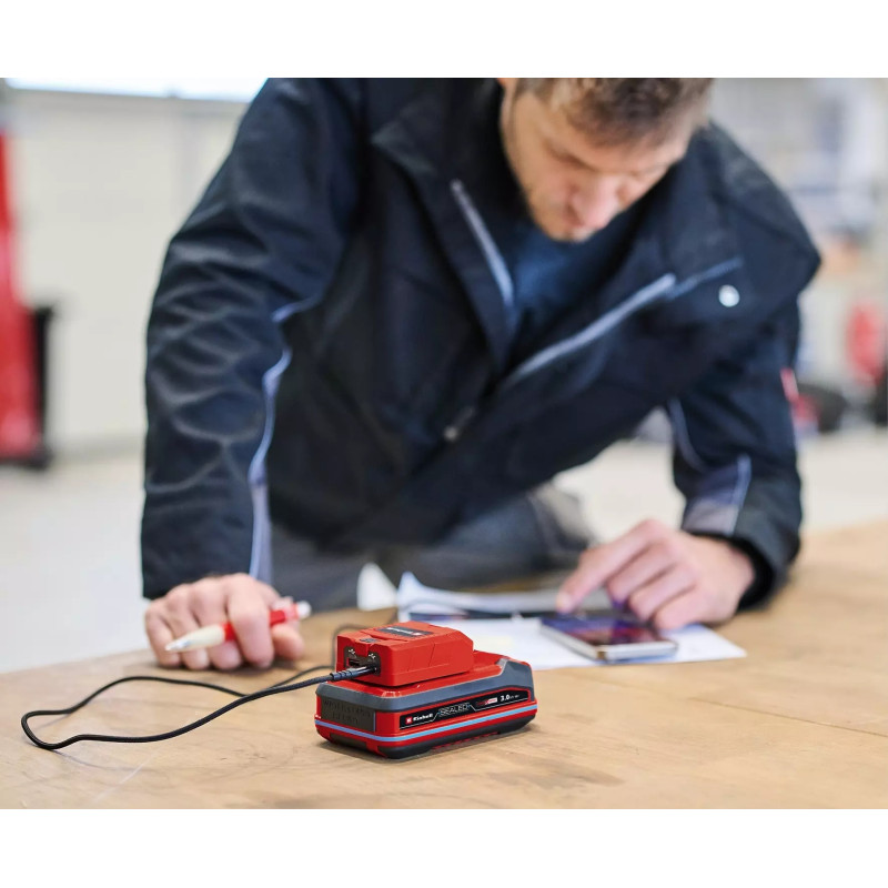 USB адаптер на акумулятор Einhell TC-CP 18 Li USB A/C-Solo (4514148)