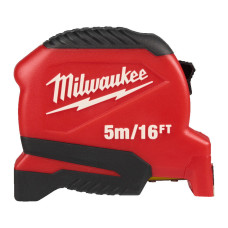 Рулетка Pro Compact MILWAUKEE (Gen 2), 5м/16фт, (25мм) (4932498779)