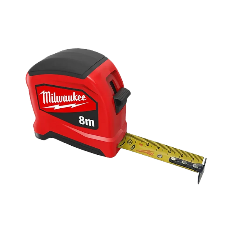 Рулетка метрична SLIMLINE MILWAUKEE (Gen 2), 8м, (25мм) (4932498785)