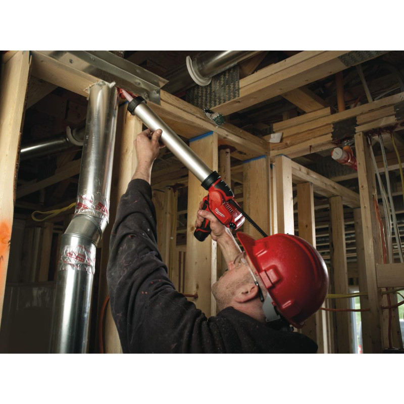 Аккумуляторный пистолет для герметиков MILWAUKEE, M12 PCG/600A-0, 600мл (4933441786)