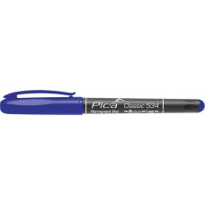 Маркер перманентный Pica 534/40 Classic Permanent Pen Medium, тонкий, синий (534/41)