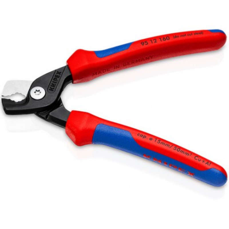 Ножиці для різання кабелю StepCut KNIPEX (95 12 160)