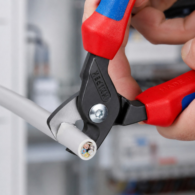 Ножницы для резки кабеля KNIPEX StepCut, Ø15мм, 160мм (95 12 160)