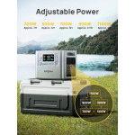 Зарядна станція Aferiy AF-P210, 2400 Вт, 2048 Вт/год (електростанція для дому, UPS, ДЖБ), сріблястий (AP210-S) – Фото №5