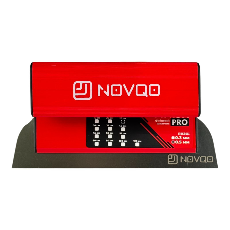Пластиковый шпатель NOVQO 250мм, лезвие 0,5мм (BP_1165)