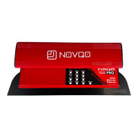 Пластиковый шпатель NOVQO 300мм, лезвие 0,5мм (BP_1166)