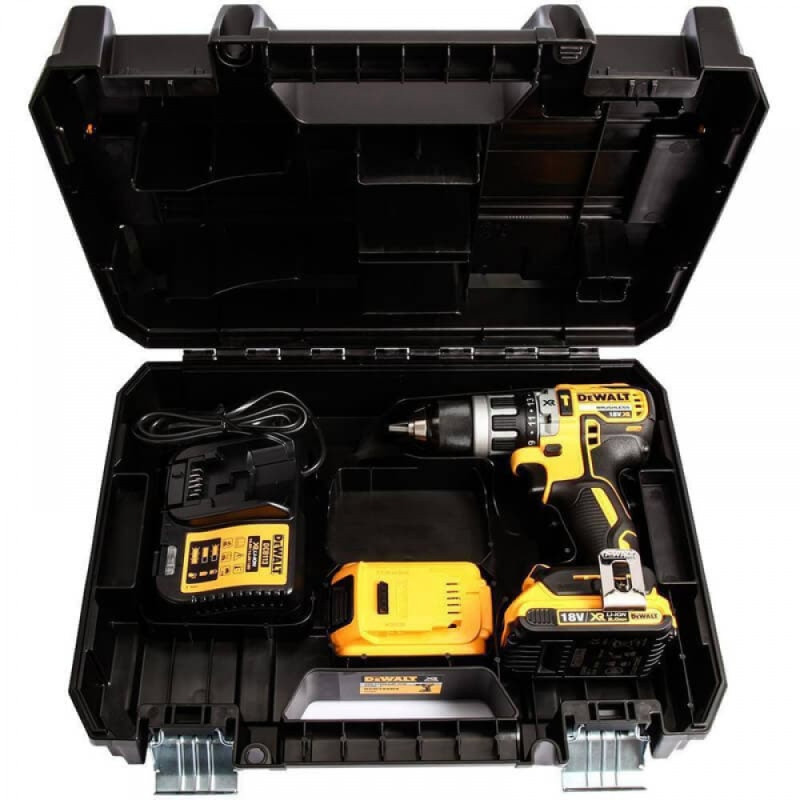 Дриль-шуруповерт акумуляторний безщітковий ударний DeWALT (DCD996P2)