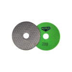 Алмазный гибкий шлифовальный круг (АГШК) черепашка Steelring D100 G200 с липучкой (DHEB200) – Фото №1