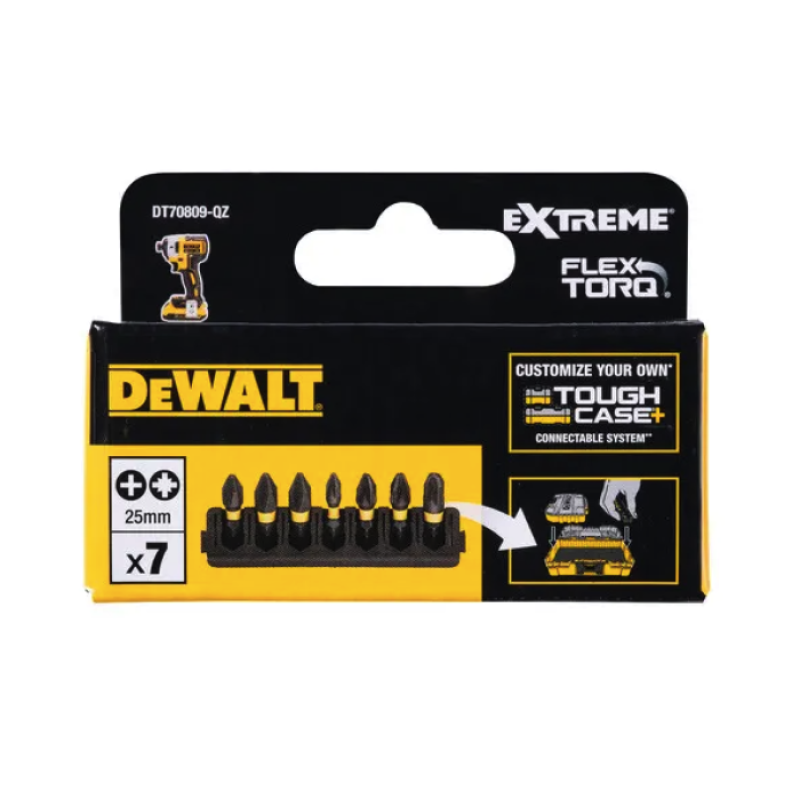 Касета з бітами FlexTorq DeWALT (DT70809)