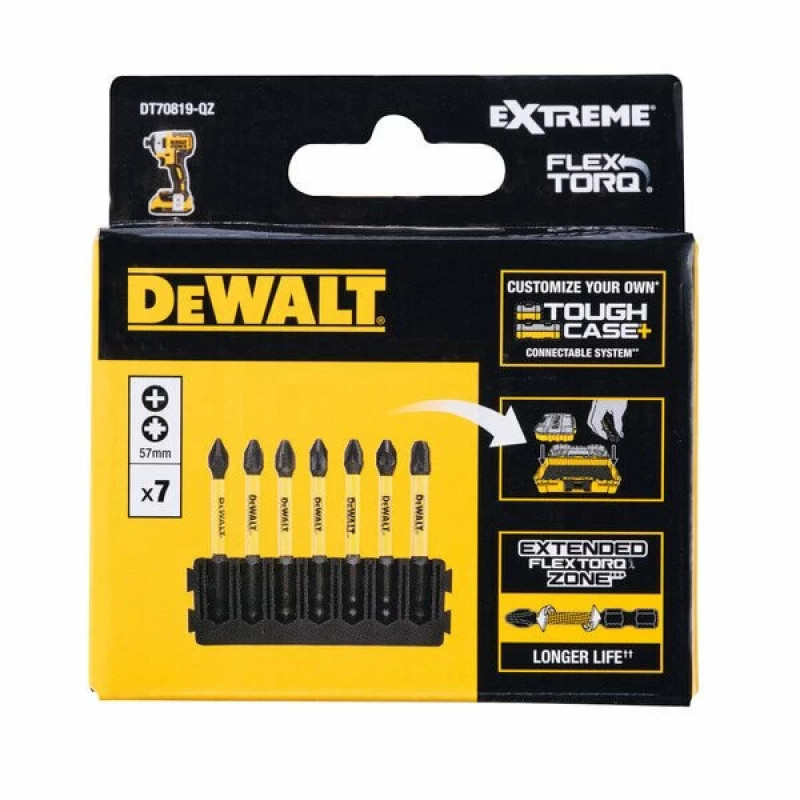 Кассета с битами PH, PZ FlexTorq DeWALT (DT70819)