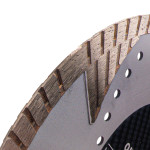 Алмазний диск с захисними зубцями STEELRING EXPERT 230x22,23 мм (HPTT230) – Фото №3