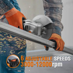 Кутова шліфувальна машина MAXXT 1700W з регулюванням обертів (MAG1700) – Фото №9