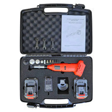 Угловая аккумуляторная шлифмашина (гравер) Pomogator с 2 АКБ (21V) (PR20А-1)