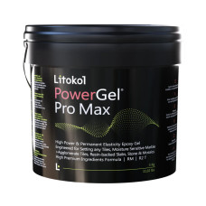 Клей эпоксидный гель Litokol PowerGel Pro Max, ультра белый, 10 кг (PWRGPRMXB0010)