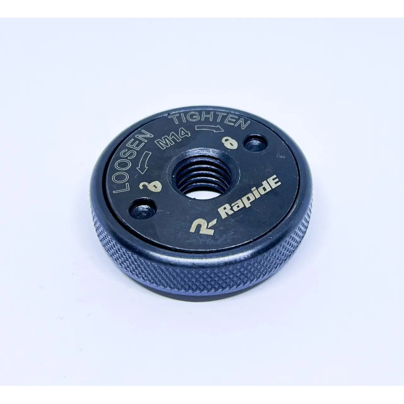 Гайка RapidE RED POINT M14 (швидкозатискна) для КШМ 115-230 мм, чорна (НФ-00002927)