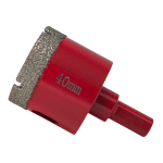 Алмазная коронка RedVacum Ø 40 мм для дрели (НФ-00010016) – Фото №1