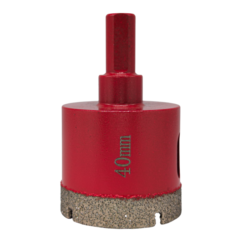 Алмазная коронка RedVacum Ø 40 мм для дрели (НФ-00010016)