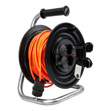 Удлинитель на катушке б/у, 20м (ПВС 2х1,5), SOKOL (166300)