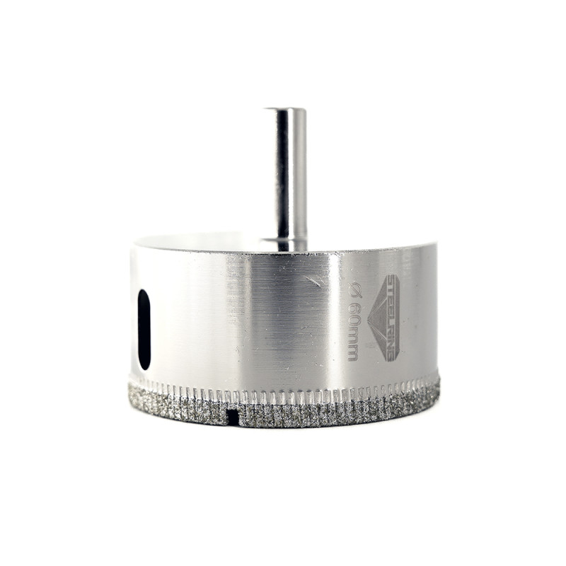 Алмазна гальванічна коронка Steelring D60 під дриль (STS60)