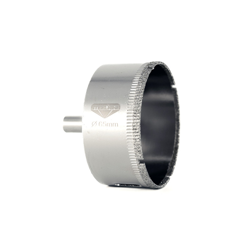 Алмазна гальванічна коронка Steelring D65 під дриль (STS65)