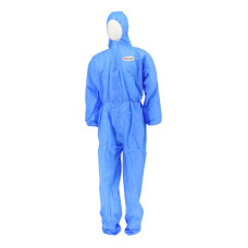Костюм защитный одноразовый W14, CAT1, синий, размер L (0899021243)