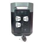 Зарядная станция EcoFlow Delta 2, 1800 Вт, 1024 Вт/ч электростанция для дома, UPS, ИБП (ZMR330-CN) – Фото №3