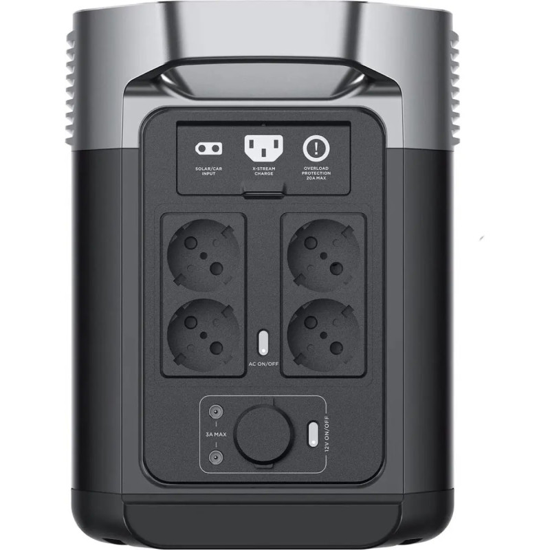 Зарядная станция EcoFlow Delta 2, 1800 Вт, 1024 Вт/ч электростанция для дома, UPS, ИБП (ZMR330-EU)