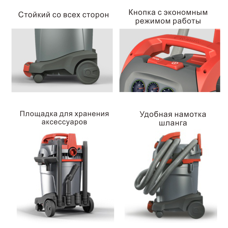 Профессиональный пылесос Starmix NSG uClean LD-1420 HMT (код 016269)