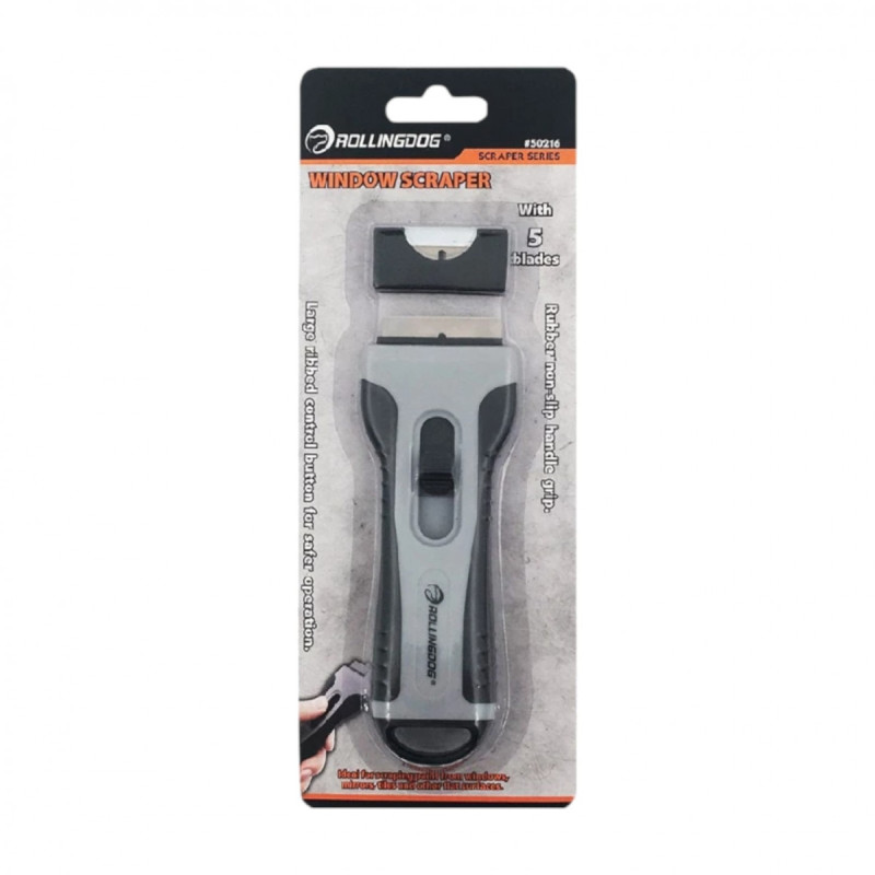 Скребок с 5 сменными лезвиями Rollingdog, серия Professional (50216)