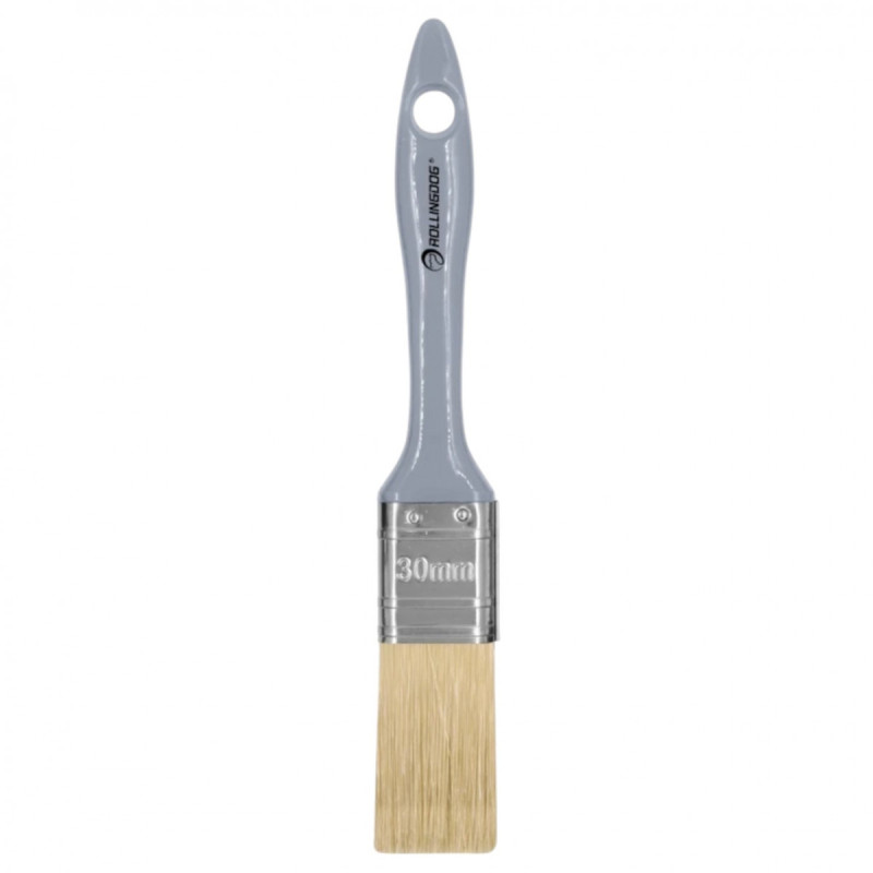 Кисть Rollingdog G100 30мм, прямой срез, синтетика, серия Standard (10624)